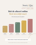 Idei de afaceri online fără investiții mari: 30 de direcții pentru &icirc;ncepători